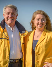 Dan and Laura Pape, father-daughter real estate team