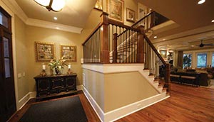 interior of a home by Cline Homes