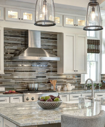 Arthur Rutenberg Homes: closer in photo of the kitchen